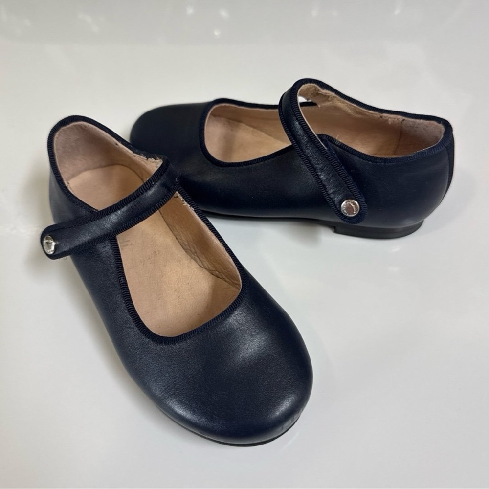 Jacadi Classic Navy Mary Jane Shoes